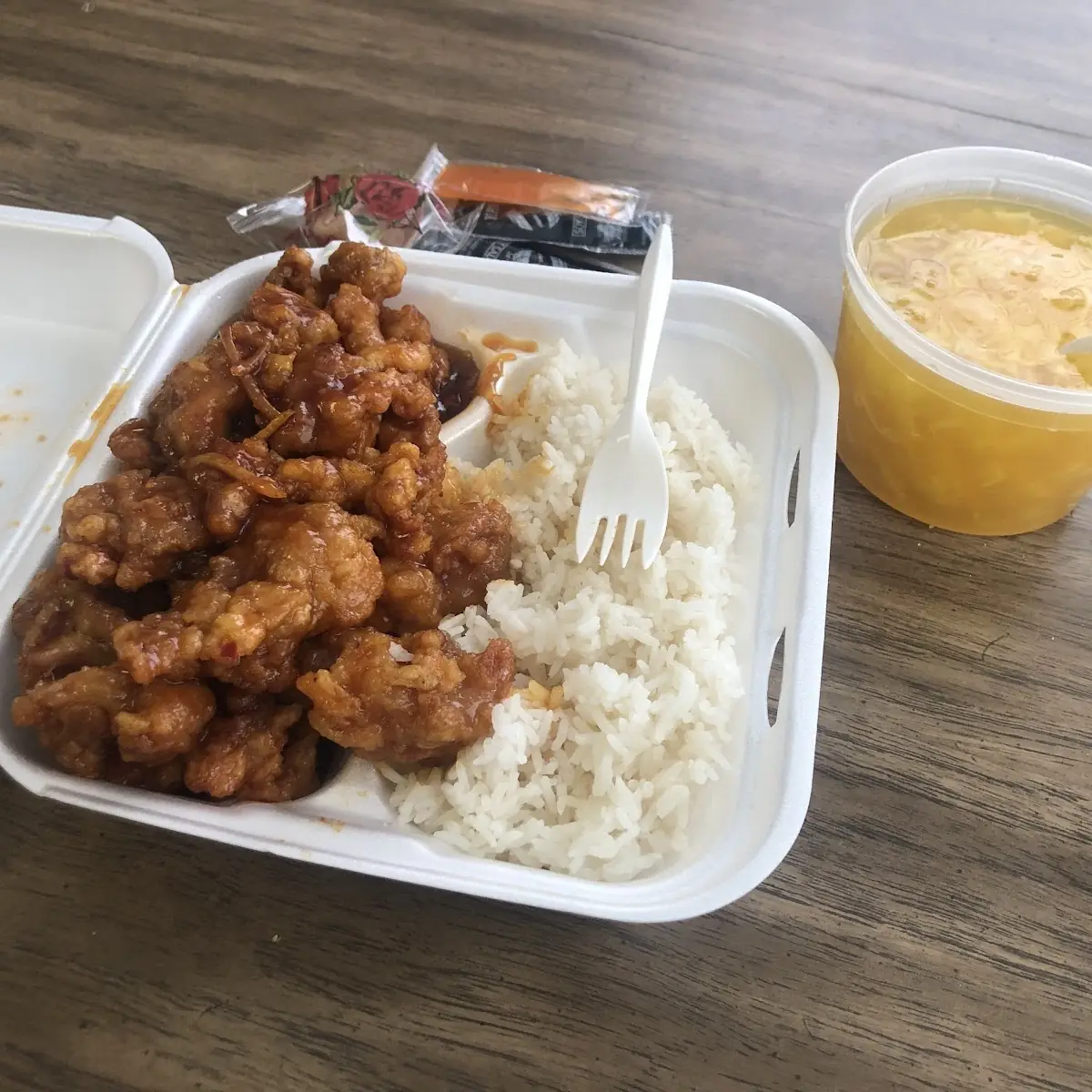orange chicken 橙皮鸡